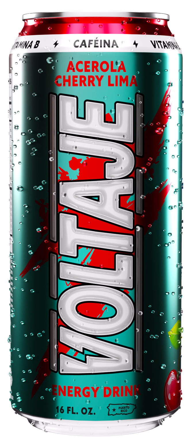 Voltaje - Acerola Cherry Lima, Energy Drink Case (12 Pack)