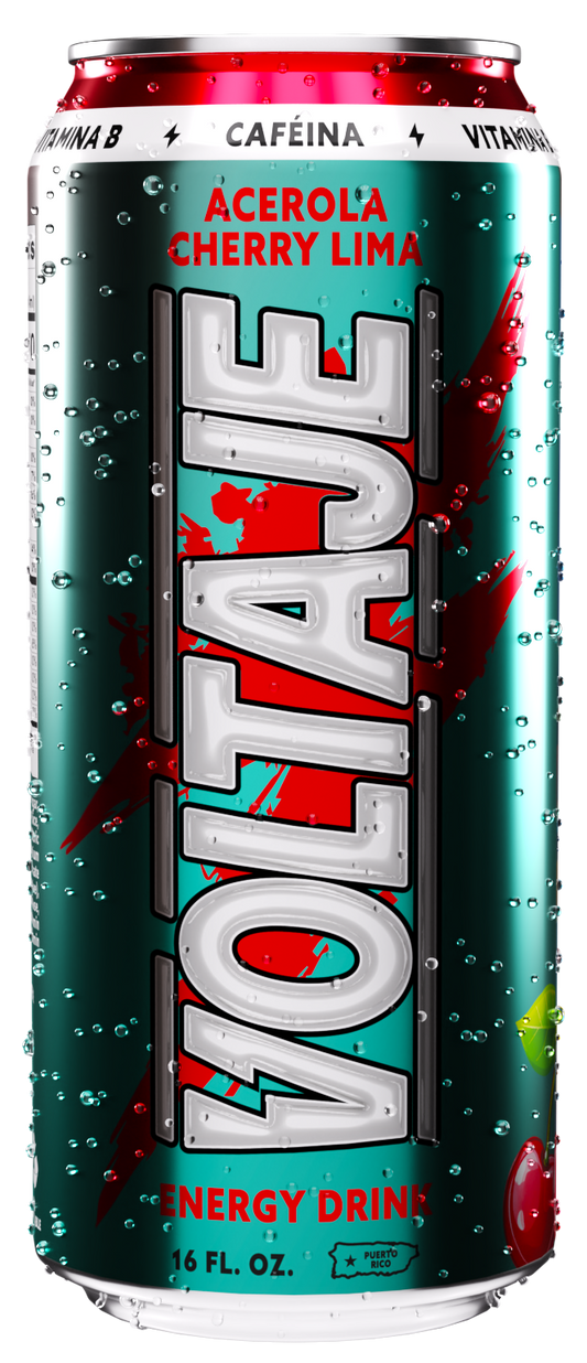 Voltaje - Acerola Cherry Lima, Energy Drink Case (12 Pack)